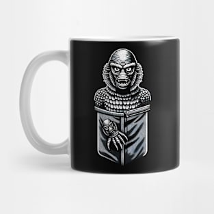 The Creature in My Pocket Tee Mug